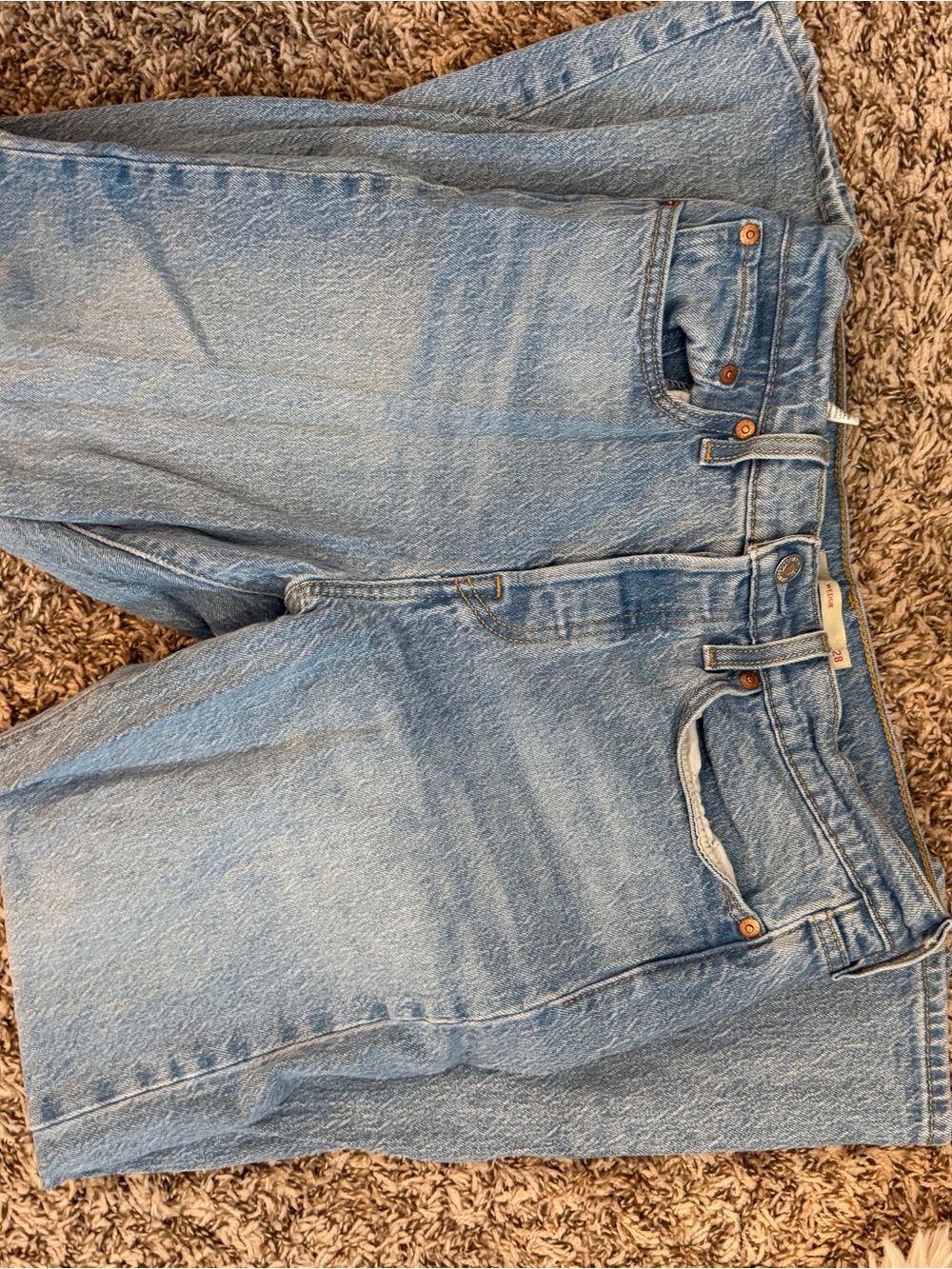 Levi's Light Blue wedgie Jeans - Picture 3 of 5